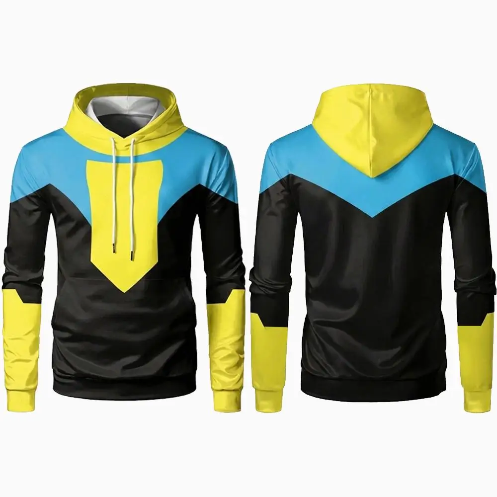 2026 Neuer Unbesiegbarer 3D-Druck Hoodie Thin Mark Grayson Cosplay Sportbekleidung Herren- und Damen-Outdoor-Mode Geschenk Langarm-Oberteil