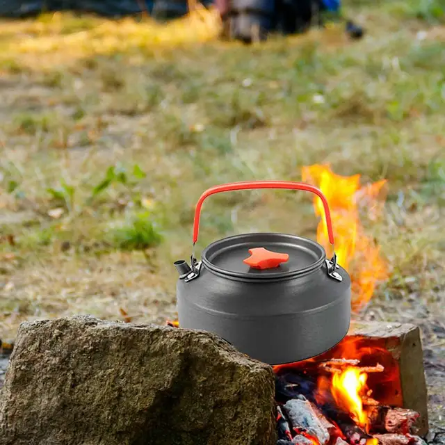 Orange 10pcs Set Camping Cookware Set Durable Kitchen Tool Outdoor  Backpacking Camping Hiking Picnic Included Mesh Carry Bag - AliExpress