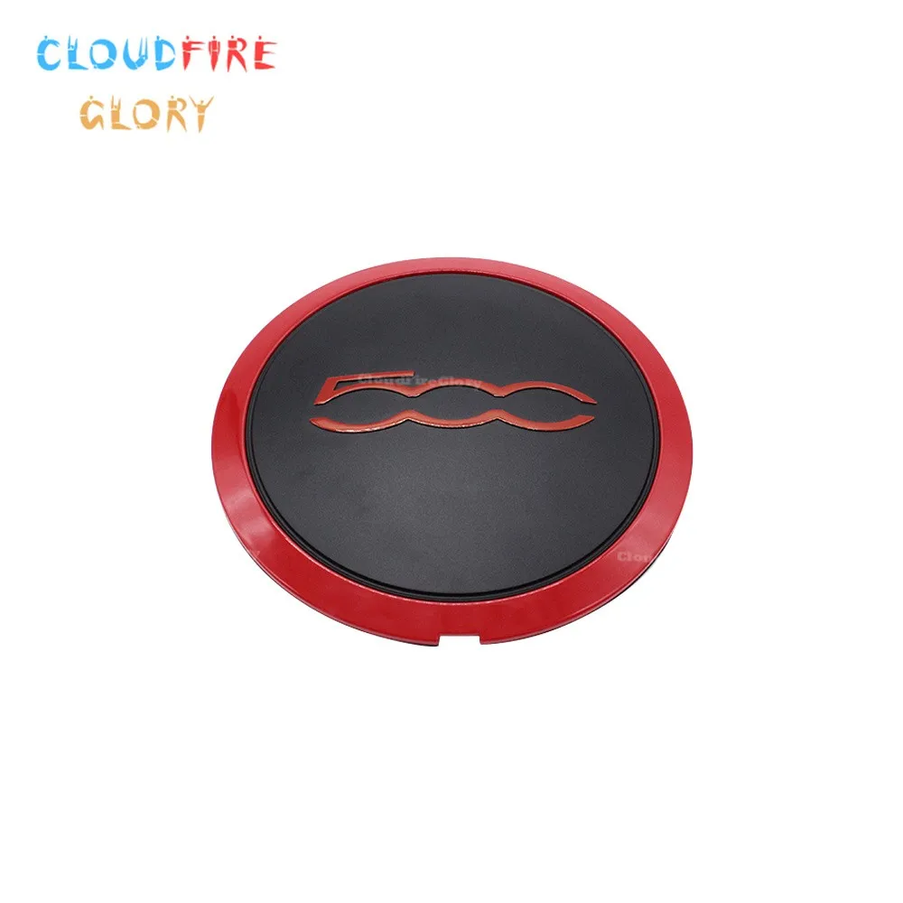 51939747 55Mm Rosso O Bianco Identificazione Ruota Centro Coprimozzo Copertura Plastica Per Fiat 500 500C 500L 500X Ab Bj 2007-2022