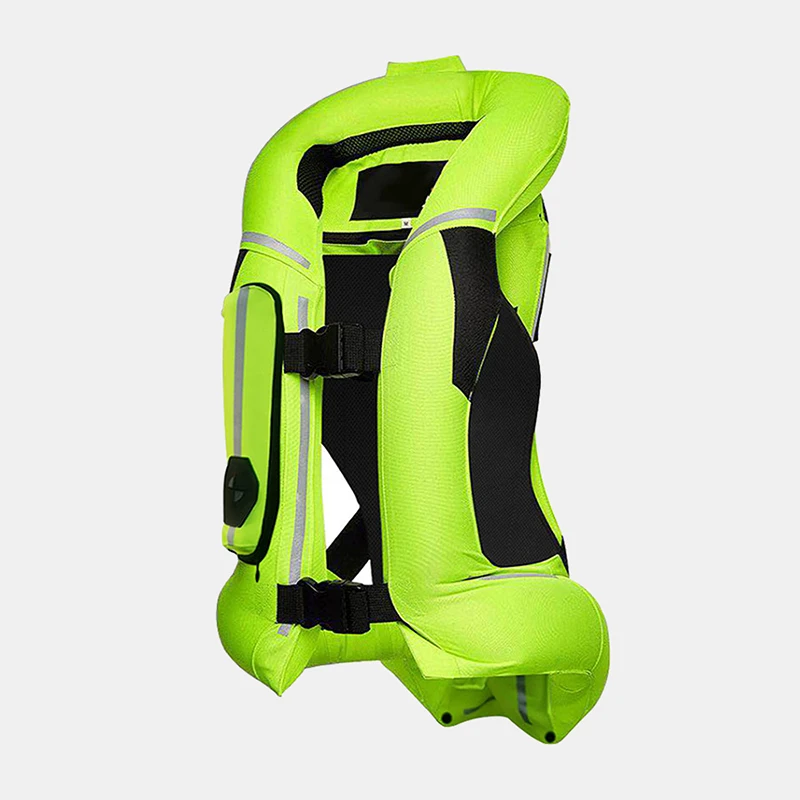 새로운 오토바이 에어백 낙하 방지 야외 승마 오프로드 레이싱 승마 안전 재킷 에어백 CE 인증 S-2XL