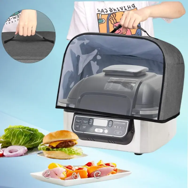 Dust Cover for Air Fryer Ninja Foodi Grill Ag301 Ag400 Accessories Ninjafoodi Kitchen Home BBQ Toaster Foodie Case Food Covers