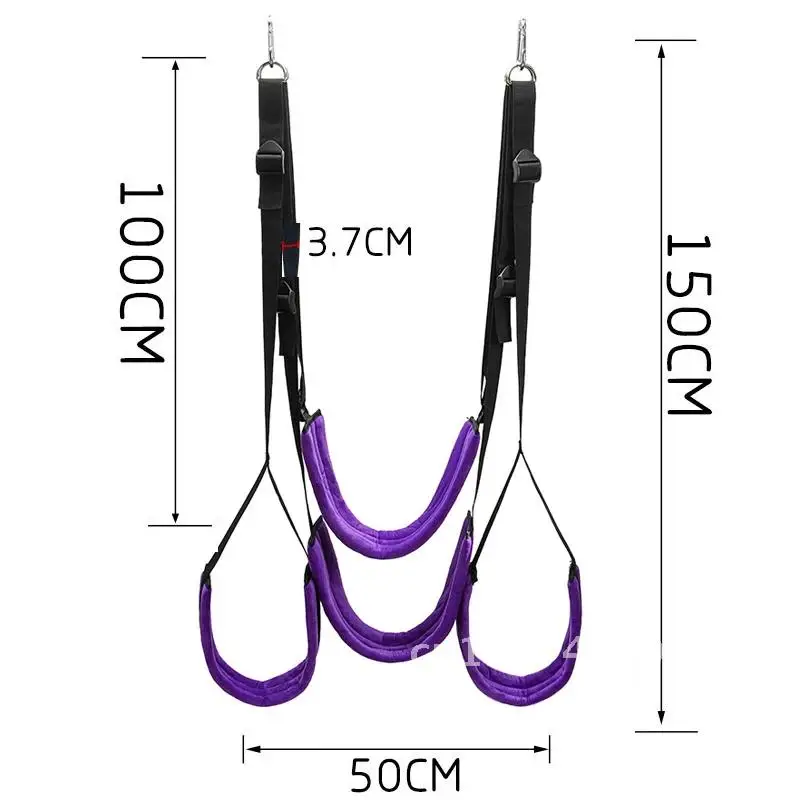 Soft Material Sex Swing Sex Furniture Fetish Bandage Love Adult Hanging for game Erotic Couples Toys Swing Shop Chairs Door