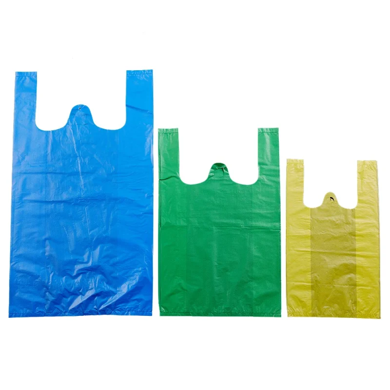 High Quality HDPE LDPE Biodegradable OEM Custom Plastic Bags