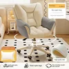 Student Computer Chair Home Comfortable Sedentary Backrest Study Chair Girls Bedroom Make-up Sofa Swivel Chair 2