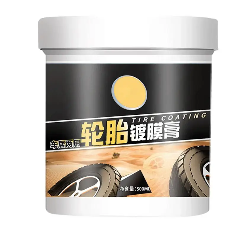 

Tire Shine Wax Paste Coating For Auto Tires Sun Protection Tire Retreader For SUVs Mini Cars RVs And Sedans