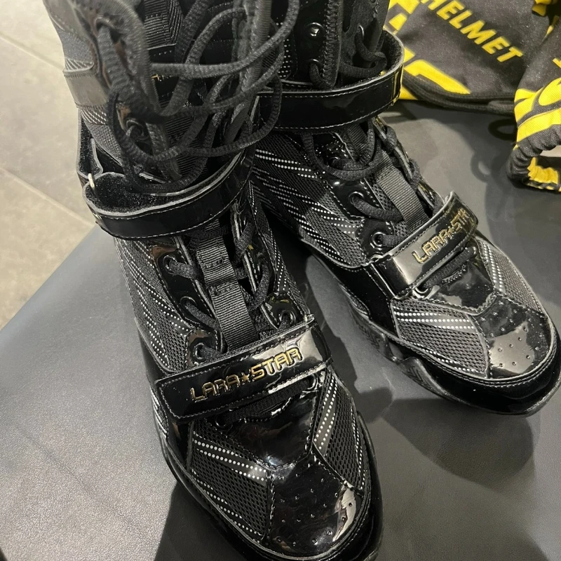 Professional Wrestling Sneakers Men Boxing Shoes Fighting Boots Gym Training Shoe