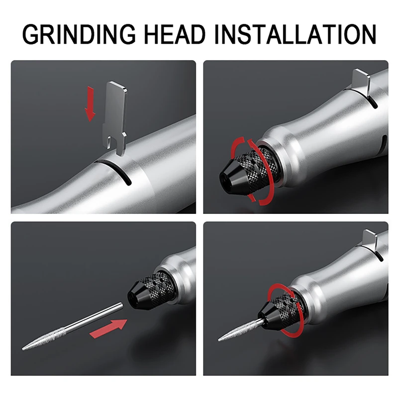 Mini Electric Grinder Stepless Speed Regulation Electric Drill Mini Drill Variable Speed Rotary Tool for 18V-21V Makita Battery 6
