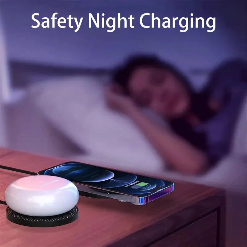 30W Magnetic Wireless Charger Pad Fast Charging Stand iPhone 15 14 13 12 Pro Airpods PD Macsafe Phone Chargers Dock Station magnetic wireless charger