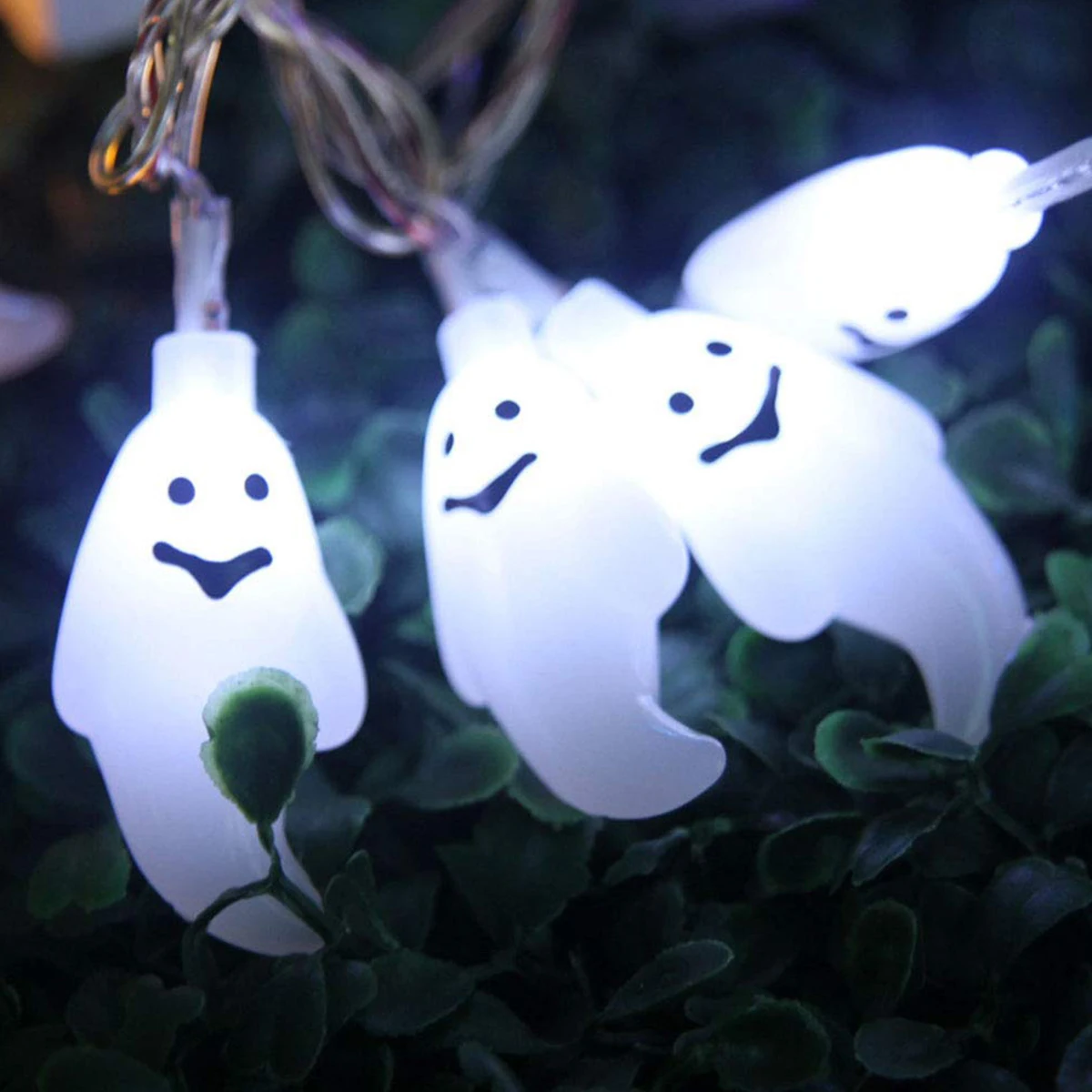 

Halloween Ghost String Light Horror Party Halloween Party Decorations for Home Haunted House Bar Horror Atmosphere Decor Prop