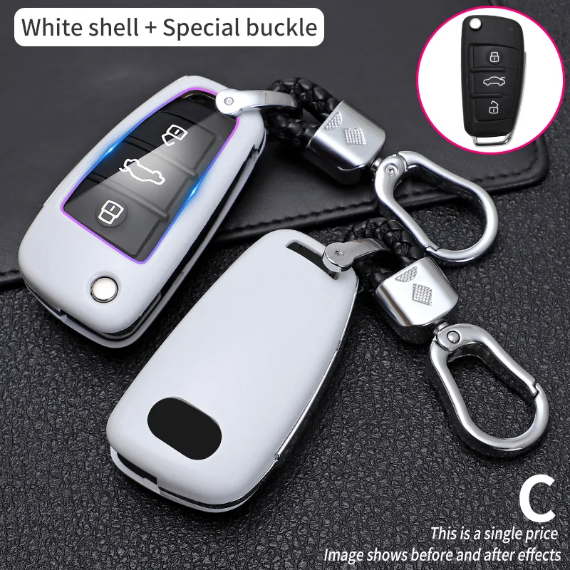 Cover chiate/telecomando per Audi A3 A4 A5 A6L C6 8L 8P B6 B7 B8 C6 RS3 Q3 Q7 TT 8L 8V S3 portachiavi 12 Cover chiate/telecomando per Audi A3 A4 A5 A6L C6 8L 8P B6 B7 B8 C6 RS3 Q3 Q7 TT 8L 8V S3 portachiavi - S0900a814f09d4d47874811872531fdc0y