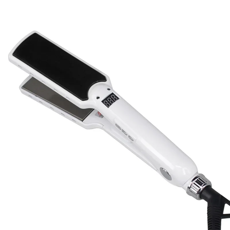 Hair Straightener High Temperature Professional Wide Plates Irons Titanium Treatment Hair Flat Iron