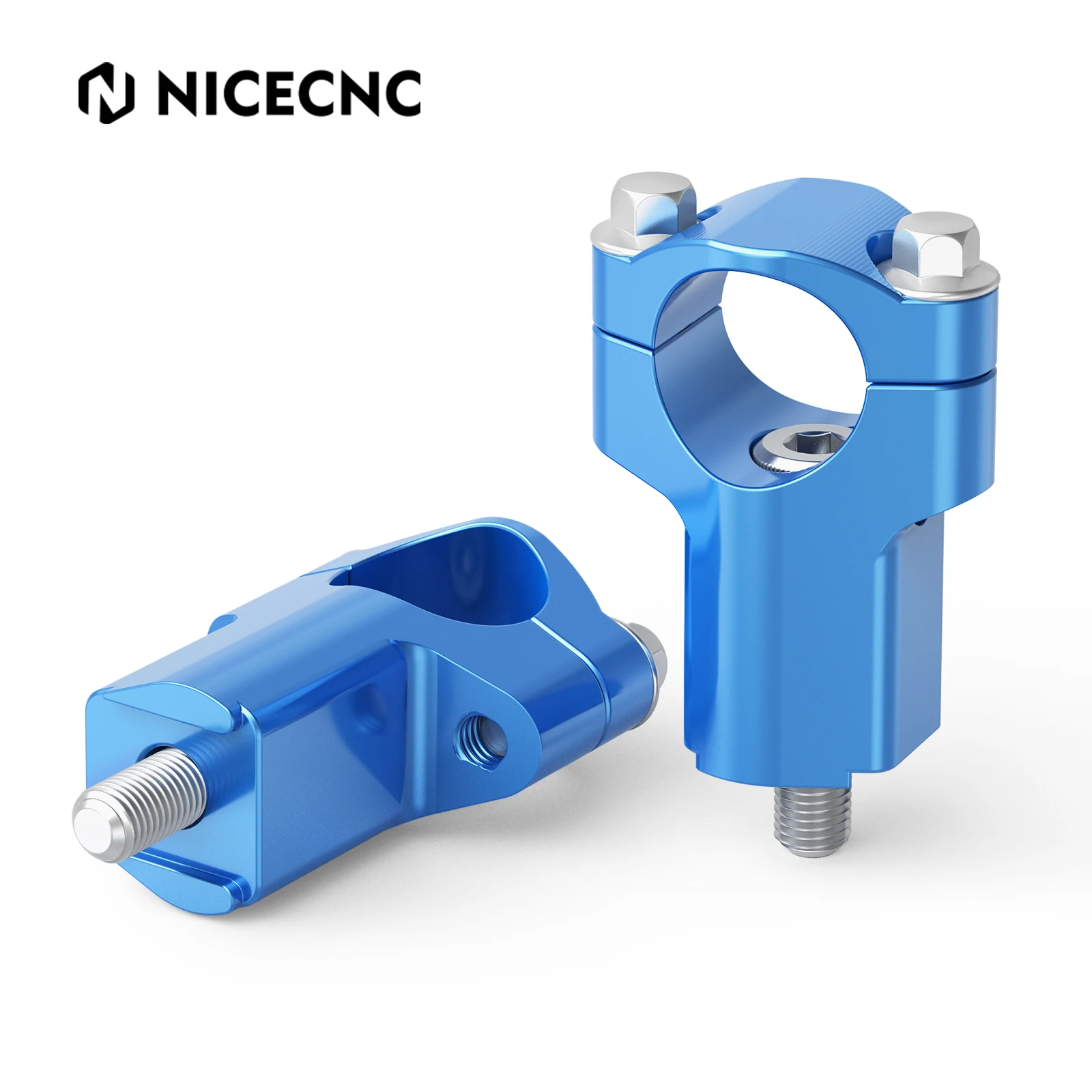 NICECNC Für BETA RR 300 RR250 RR125 RR200 RR350 RR390 RR430 RR480 2012-2023 GASGAS EC 300 52mm Lenker Riser bar Clamp Mount – Detail 12