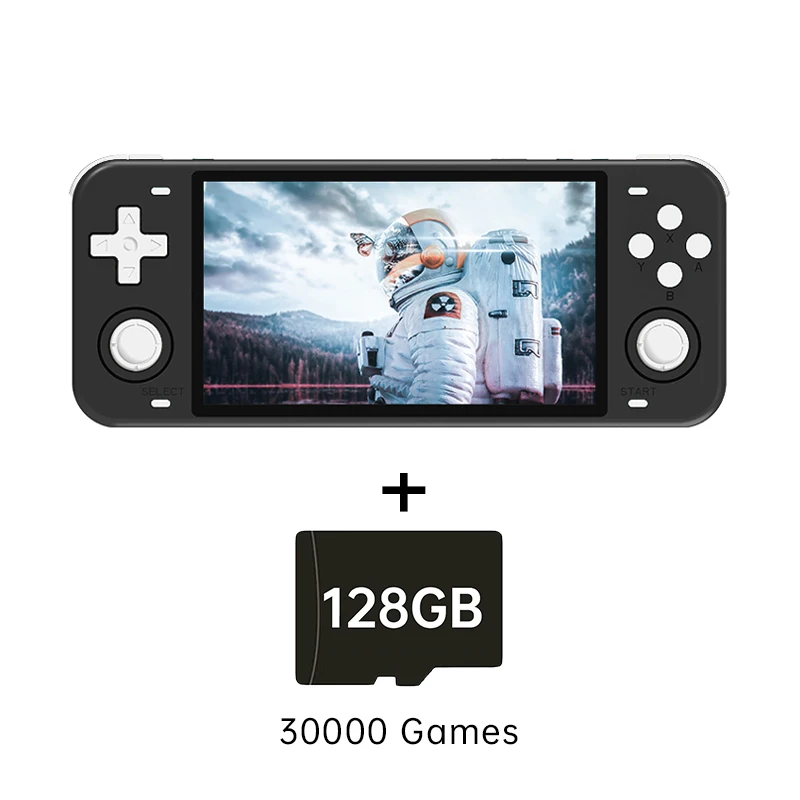 POWKIDDY RGB10max Retro Open Source System Handheld Game Console RK3326 RGB10 MAX 5-Inch IPS Screen 3D Rocker Children's Gift 
