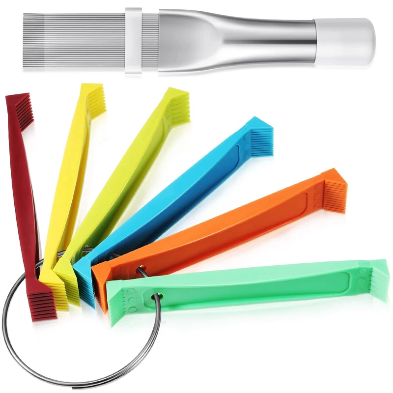 

2 шт., конденсаторный гребень для выпрямления ребер из нержавеющей стали