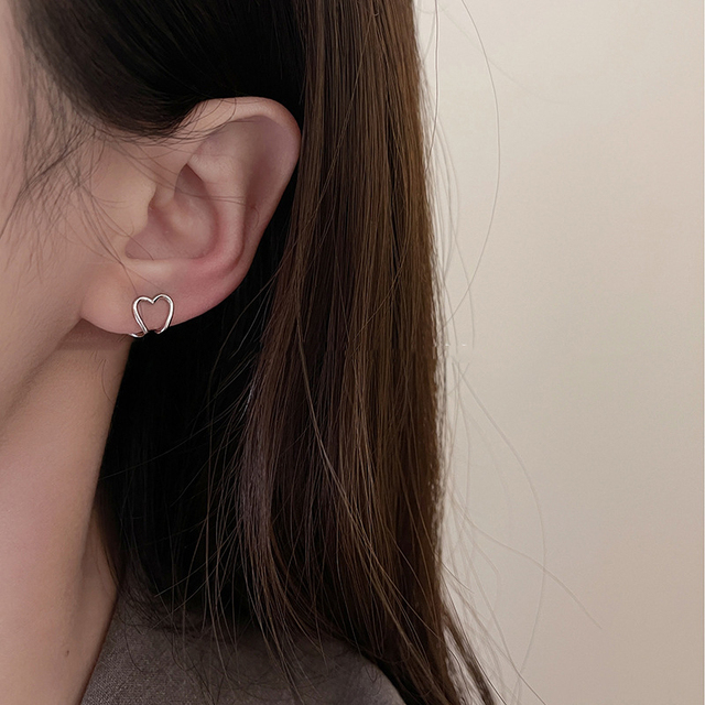 Heart Nose Cuff 2022 Fake Piercing Ear Clips Fake Cuff Nostril Jewelry Clip on Nose Rings Also Can Be Ear Cuff Nose Ring