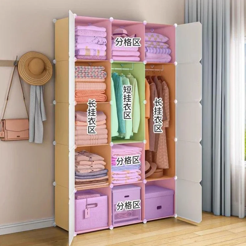 Baby Dresser Children's Wardrobe Girl Baby Cabinets Storage Kids Cheap Roperos Closet Closet Para Bebes Ropa Kids Furniture