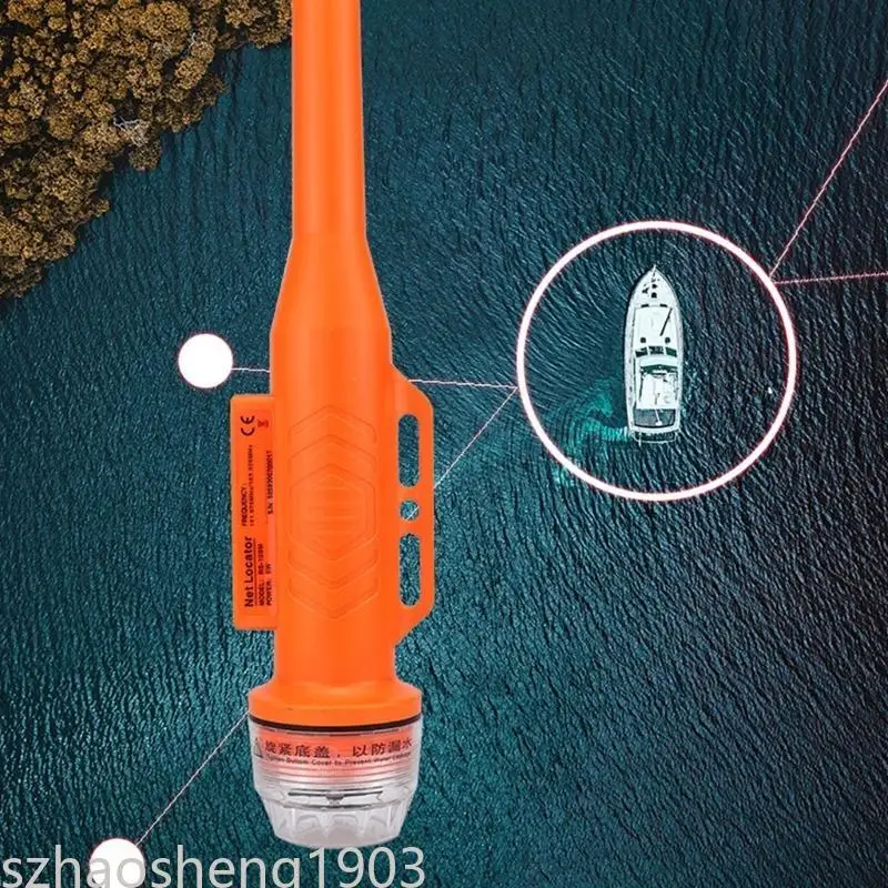 B5XC AIS Fishing Net Buoy Trackers Anti Lost Trackers Locator 10NM Net Locator