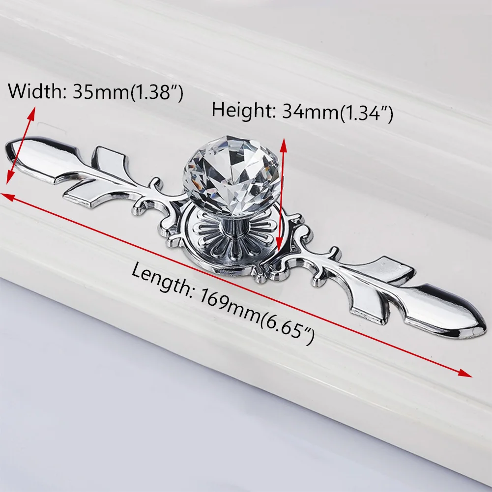 Light Luxury Crystal Slices Tiradores Para Muebles Pomos Y Tiradores Para  Cajones Uchwyty Do Mebli Manillas Para Muebles