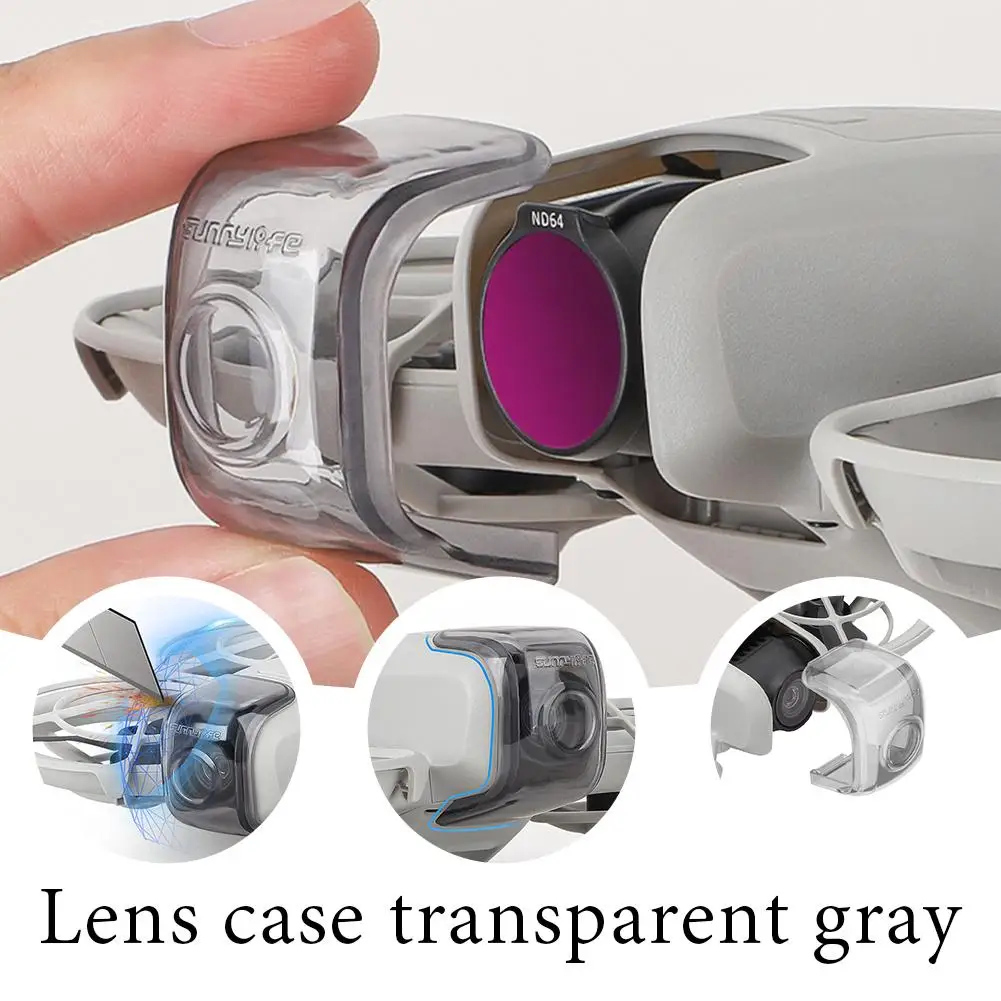Handheld Drone Gimbal Camera Lens Protective Cover Dustproof PC Material Is Suitable For FOR DJI Neo Transparent Lens Cover O7T4
