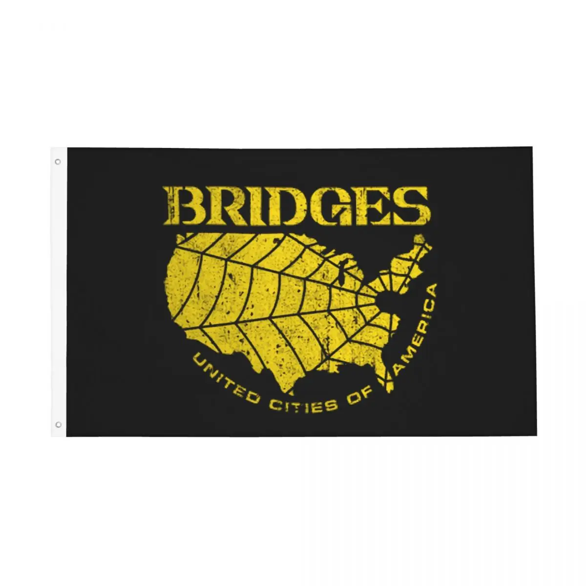 Death Stranding Bridges Bandiera Uca Indoor Outdoor Banner 2 Occhielli Decorazione Double Sided 60X90 90X150Cm Bandiere