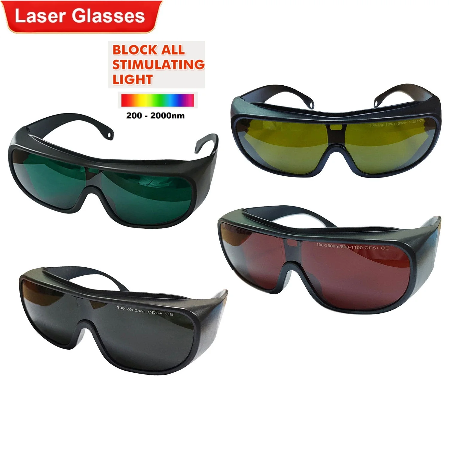 Lentes Protectoras Del Laser Del Ipl 200nm-2000nm Y Cosmétic | Meses
