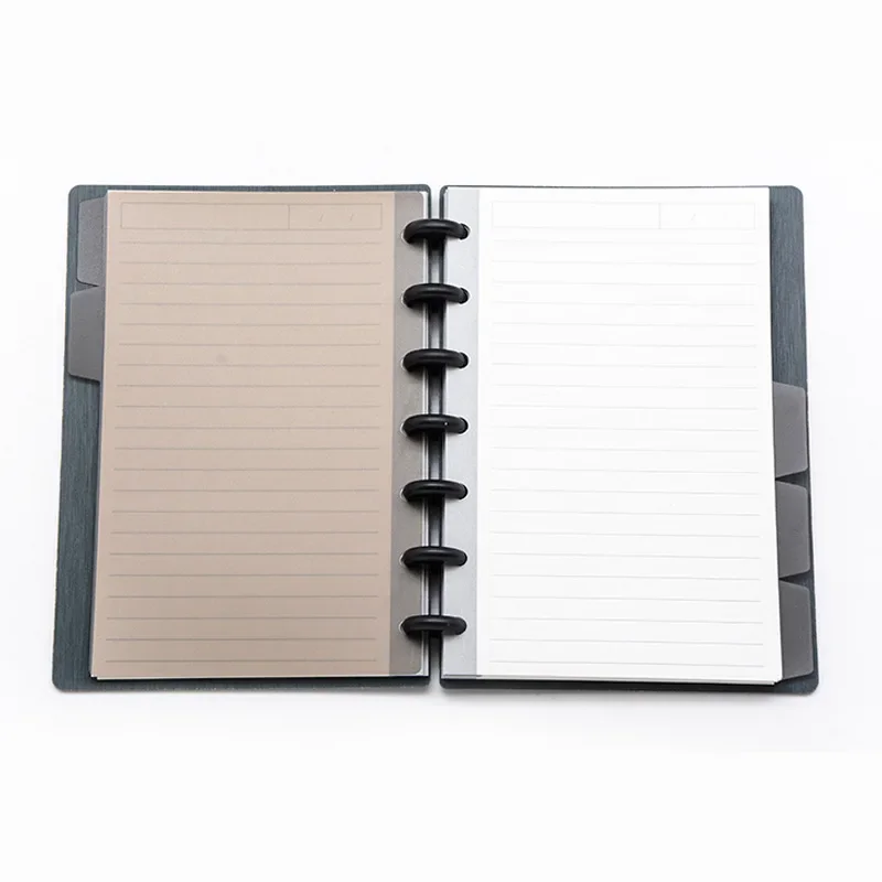 Fromthenon Mushroom Hole Notebook Index Dividers A4 A5 Loose-Leaf Planner T Puncher Office Accessories Bookmark Index Page binder index dividers notebook organizer travelers notebook accessories