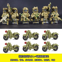 Elite Tactical Force Action Figures - Military Weapons Toy Set for Kids (6)