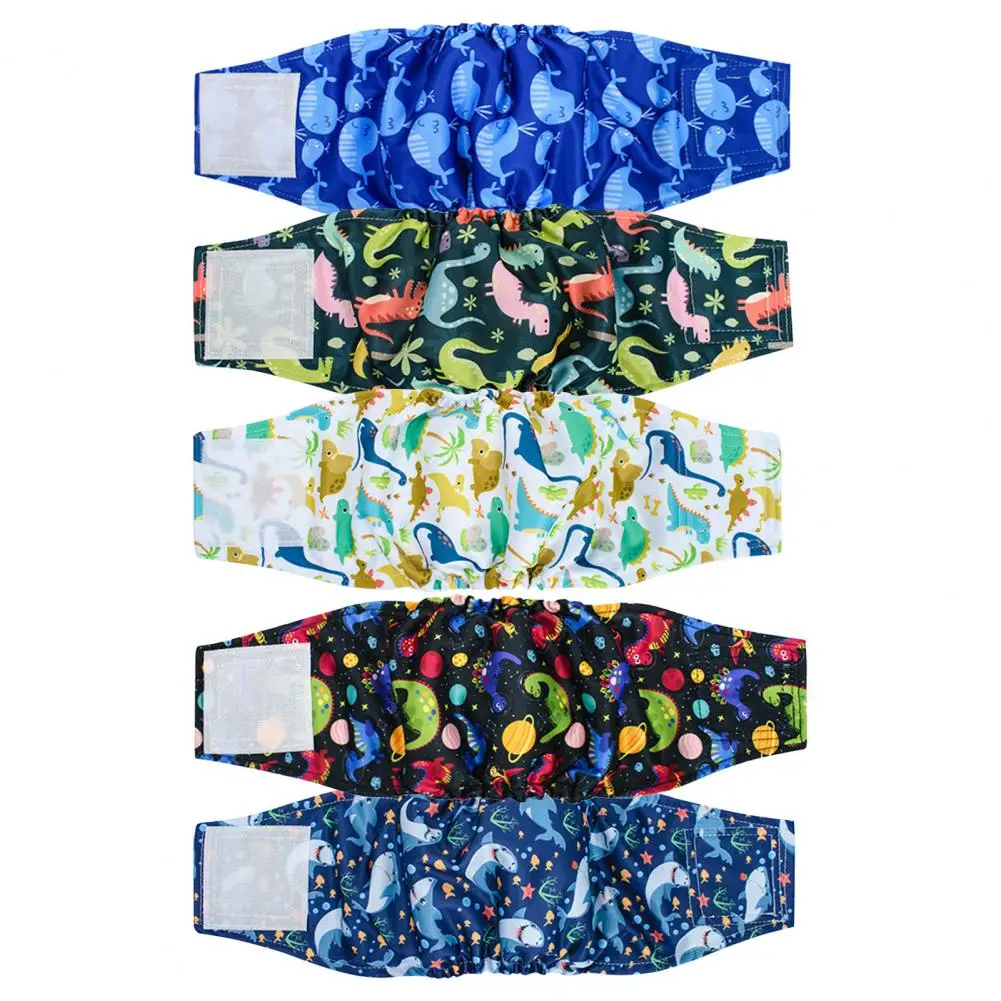 Title 40, Male Dog Belly Band Diapers Fastener Tape Adjus...