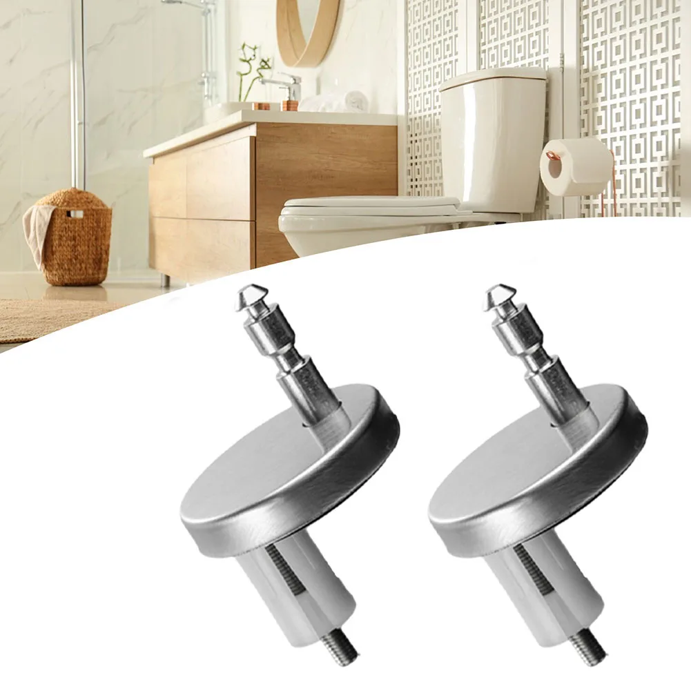 2pcs Toilet Cover Screw Buckle Quick Release Expansion Toilet Cover Seat Screw 45/55/60mm Lid Clips Building Tools toilet accessories