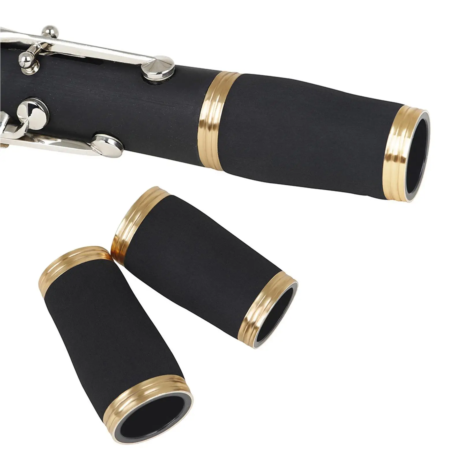 Portable Tuning Tube, Black Clarinet Pitch Pipes Clarinet Barrel Treble Pitch