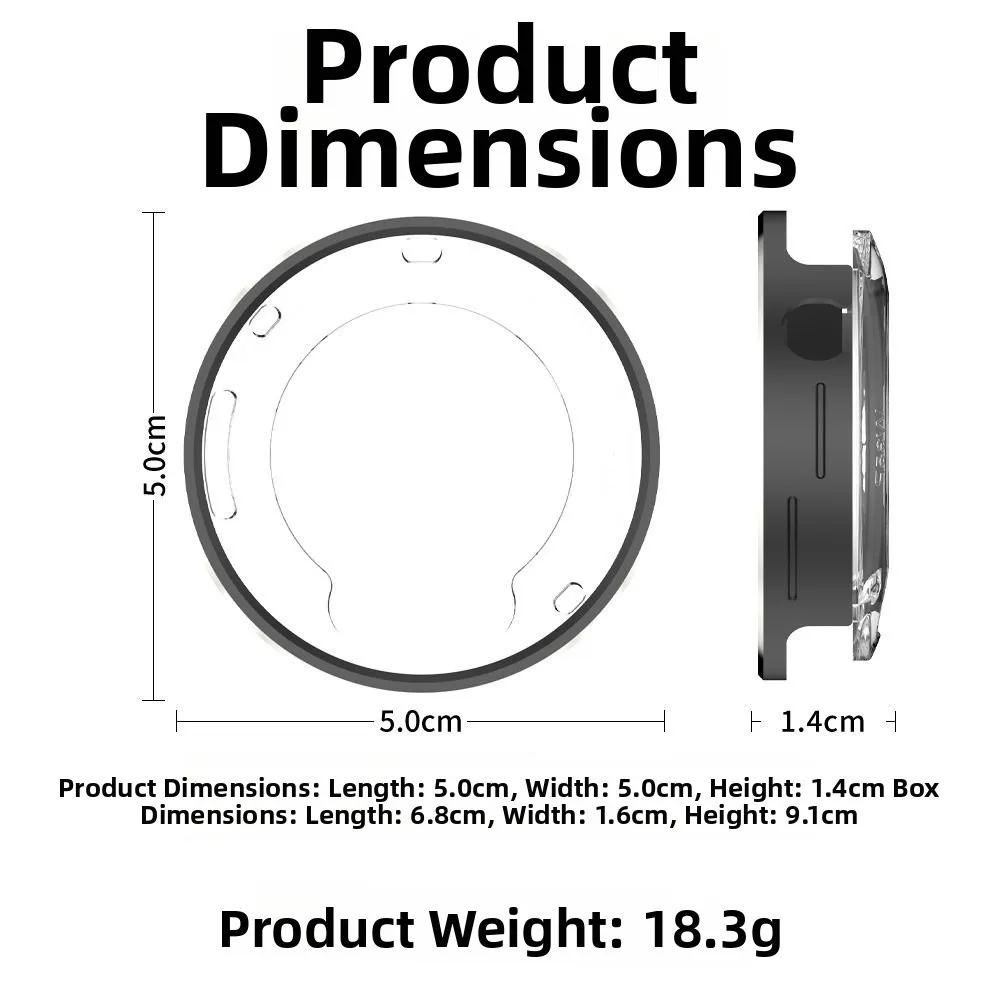 Premium Metal Watch Case: Protective, Anti-Scratch, Shockproof Screen Protector Cover