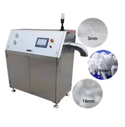 เครื่องผลิตน้ำแข็งแห้งแบบเม็ด YG ผลิตตามสั่ง 150 กิโลกรัม/ชั่วโมง โรงงานผลิตเครื่องทำน้ำแข็งแห้งแบบเกล็ดสำหรับเชิงพาณิชย์ 1