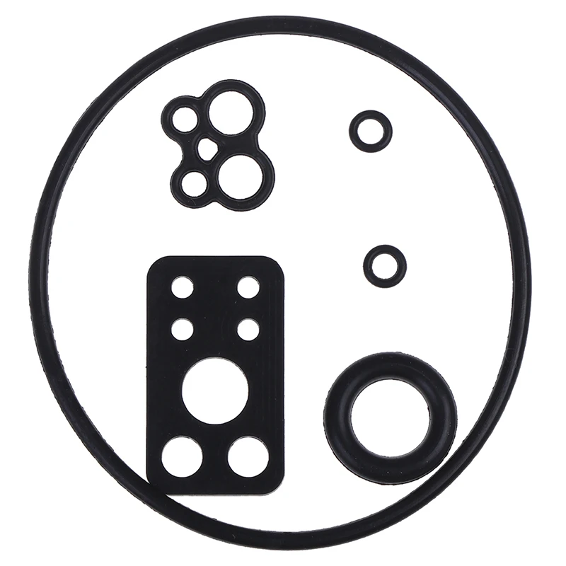 6PcsSetRebuildKitForBriggsStrattonNikkiVTwinCarburetorRebuildRepairKitBlack