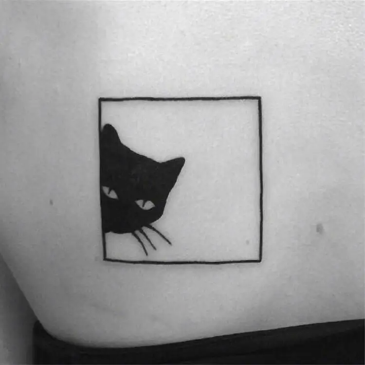 Black Cat Temporary Tattoo (Set of 6) | eBay