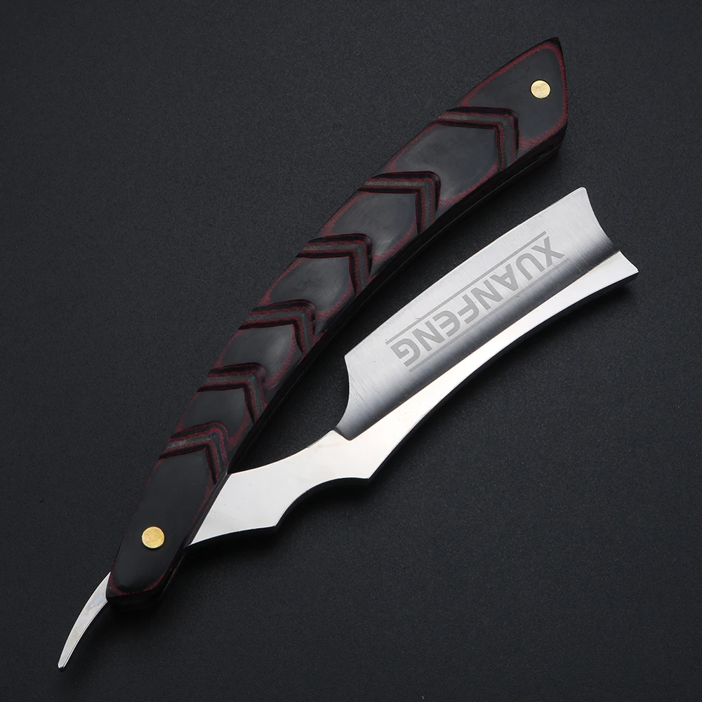 XUANFENG Folding Razor 9cr18 Steel High Hardness Sharp Straight Razor Men's Razor 3