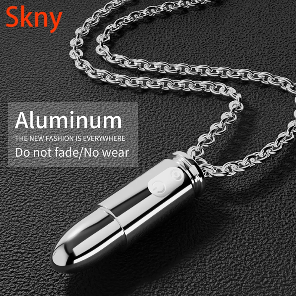 Leistungsstarke Mini Halskette Bullet Bullet Vibrator für Frauen Klitoris Stimulator Vaginal G-punkt Weibliche Masturbation Erwachsene Sex Spielzeug 1