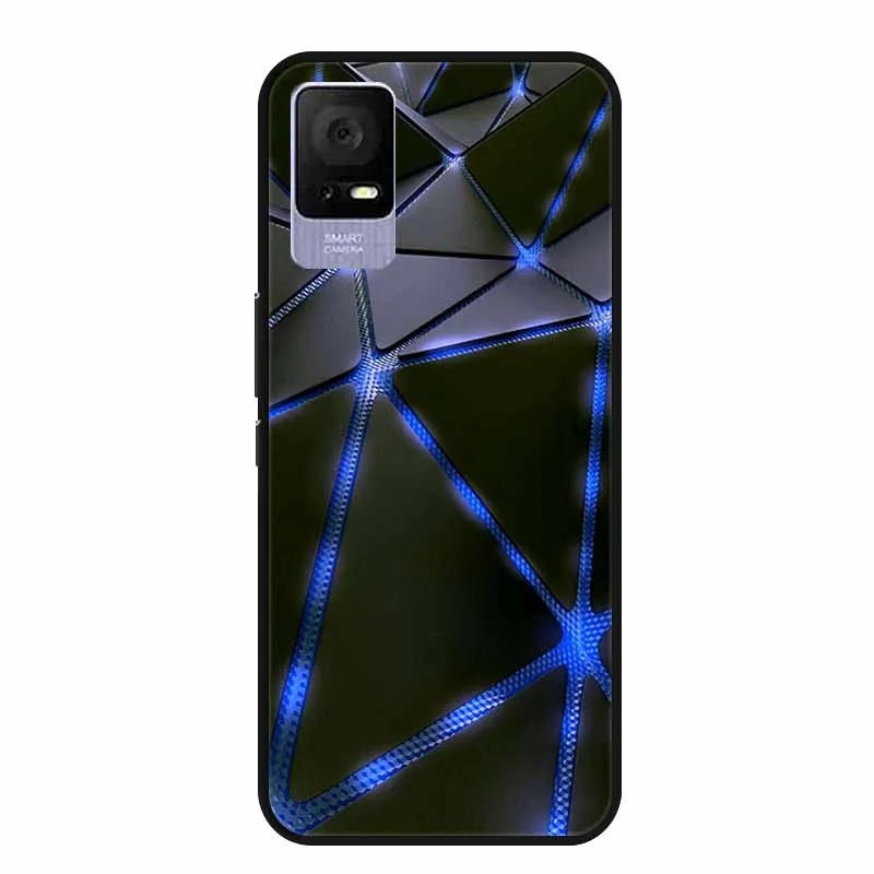 Fashionable Soft TPU Silicone Phone Cover - Stylish Painted Bumper Case