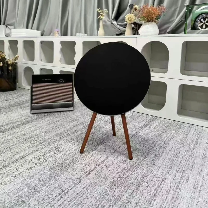 B&O A9 4th Disc-shaped Tabletop Home Theater 100W Super Bass Subwoofer for PC High Power Caixa De Som Bluetooth Speaker TWS/AUX