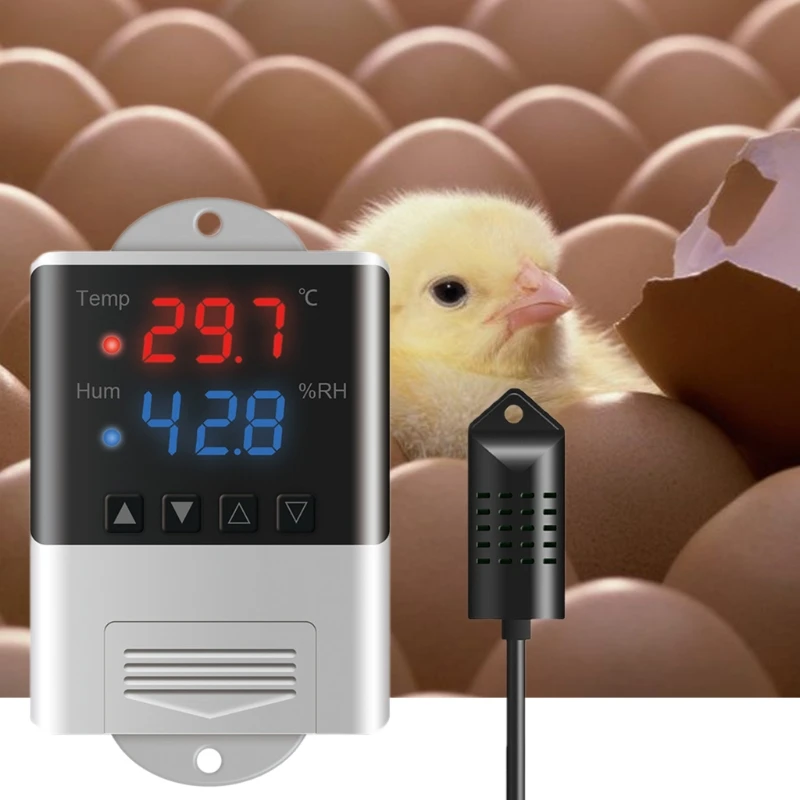 

High Performance Temperature & Humidity Controller Hygrometer Thermostat R9UF