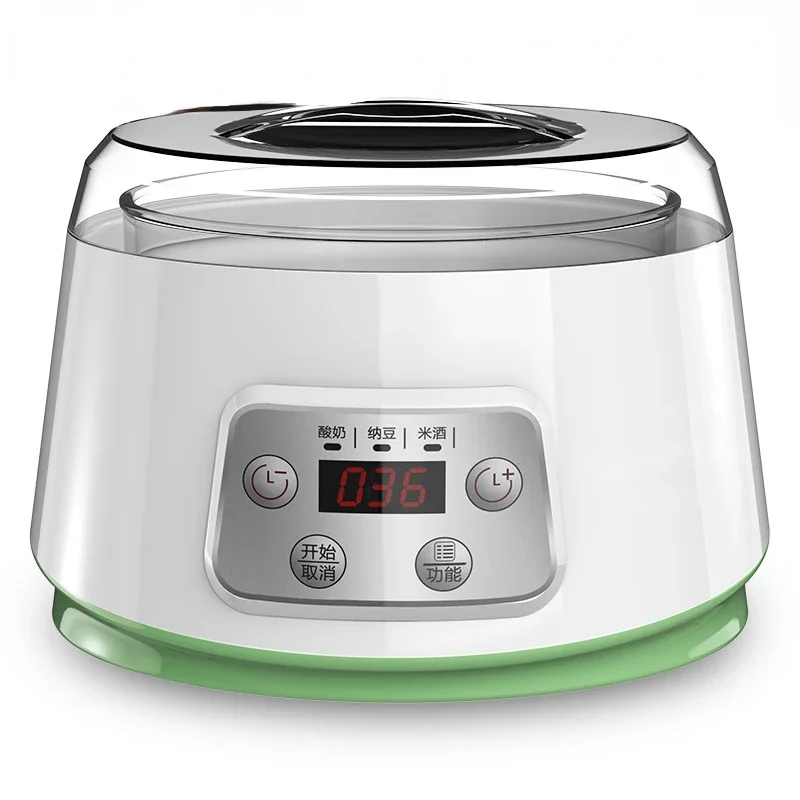 Mini Electric Yogurt Maker Automatic Leben Enzyme Fermenter Yoghurt Ceramic Container Cups Natto Rice Wine Ferment Machine yogurt maker