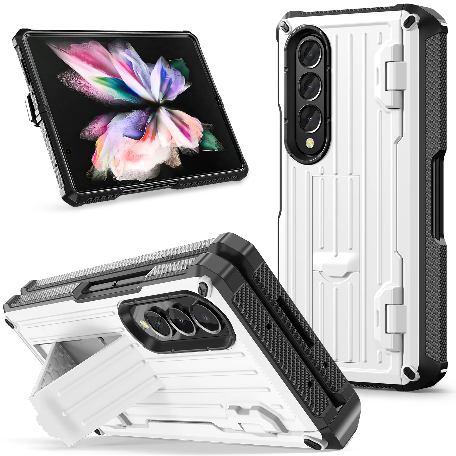 Case for Samsung Galaxy Z Fold3 7.6 inch SM-F9260 SM-F926B Box Hard Cases for SAM Galaxy Z Fold4 SM-F936B Z Fold 5 Phone Cover