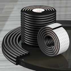 Baby Safety Edges & Corners Protector - Foam Guard (Black)