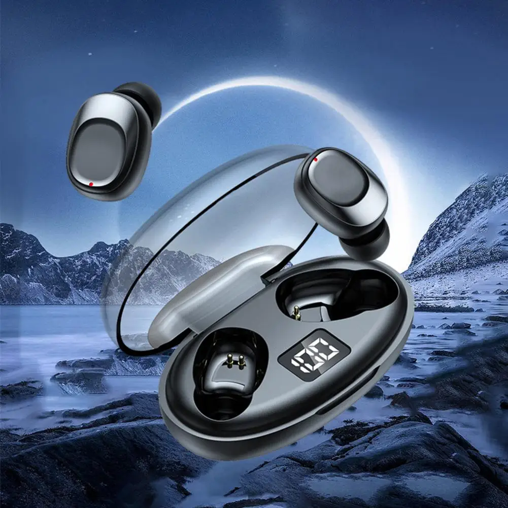 Wireless Earphones Immersive Audio Experience Earpieces Fast Charging Wireless In-ear Headset with for Bluetooth-compatible