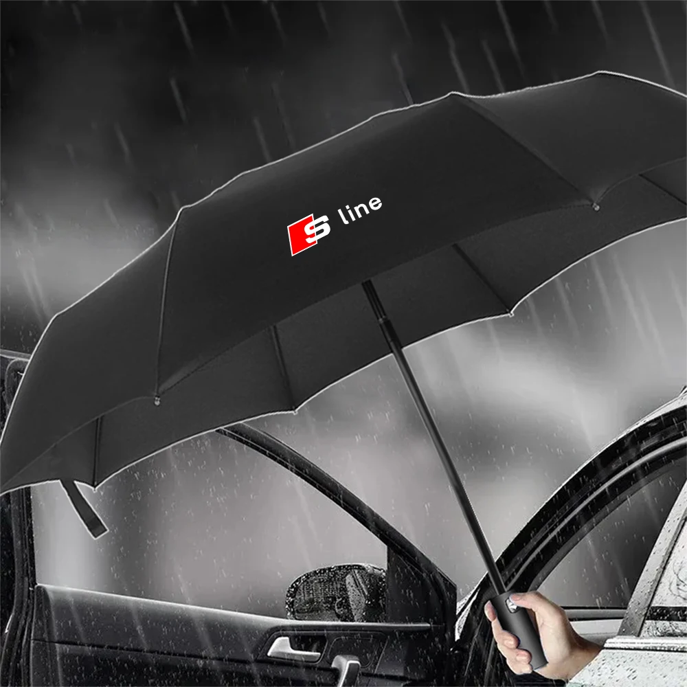 Premium Automatic Folding Windproof Car Sunshade Umbrella