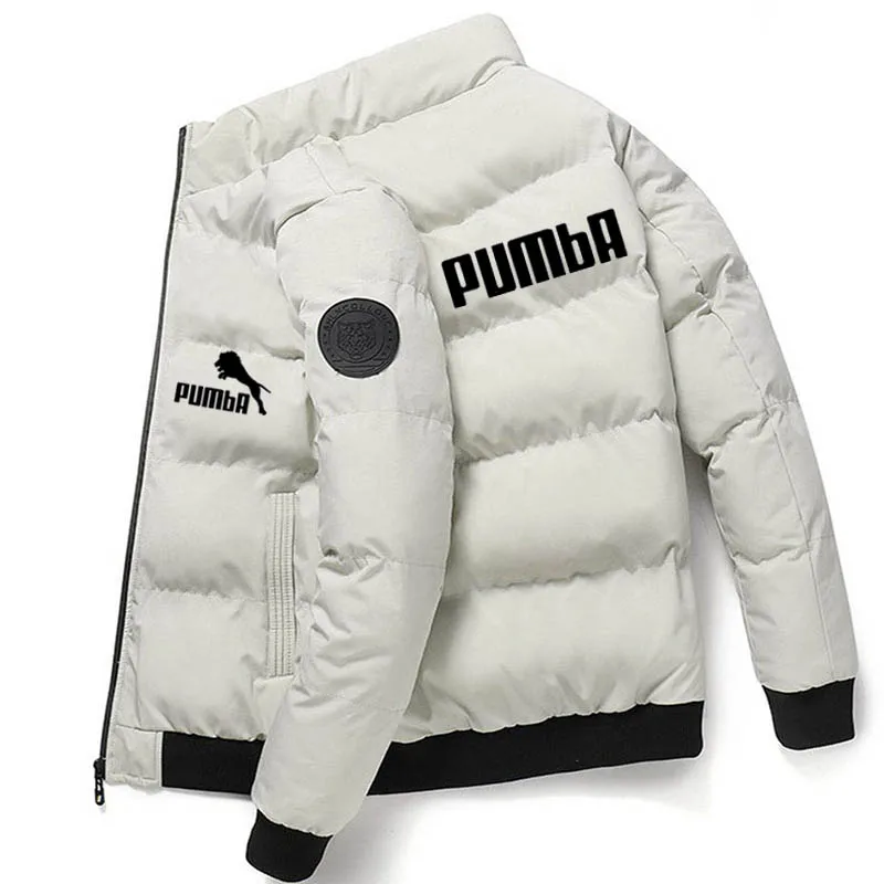 

Men's thick cotton jacket, collarless jacket, short, Korea, autumn and winter