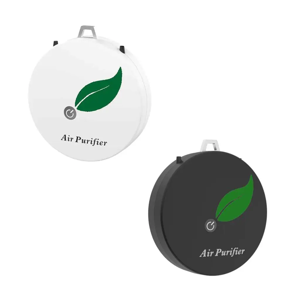 Mini Air Purifier Personal Wearable Necklace Negative Ionizer Air Cleaner