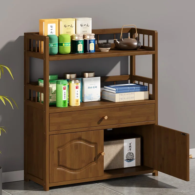 Space Saving Sideboard Credenza et Kitchen Cabinet Storage Locker Entrance Hall Organizer Auxiliary Table Complete Furniture