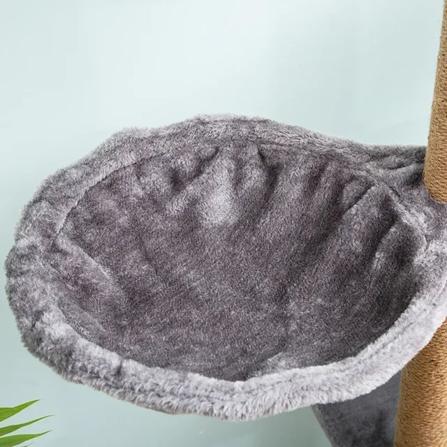 Cat Crawl Instead of Hammock Solid Color Warm and Comfortable Plush Cat Basket Nest Crawl Accessories Pet Cat Supplies 6