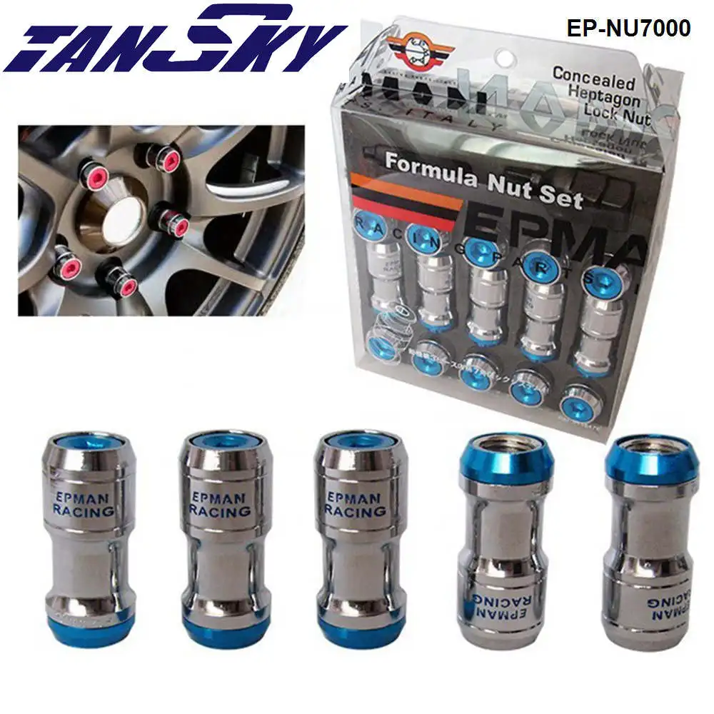 

Аутентичный EPMAN Acorn RIM M12 X1.5/ M12 X1.25, гоночные наконечники, гайки, винты 20 шт. для автомобилей Toyota EP-NU7000