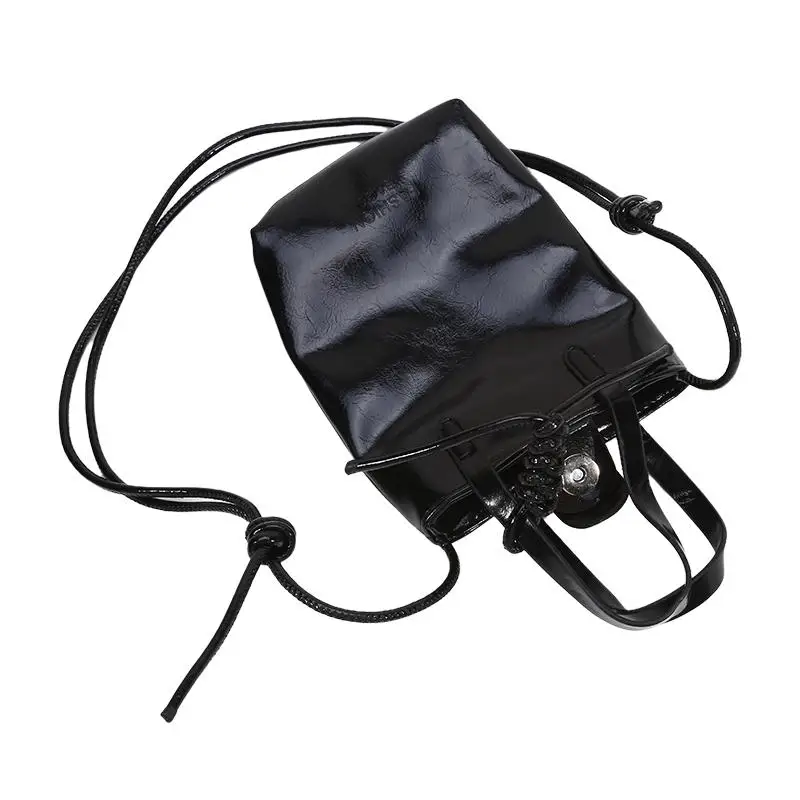 PU Leather Mini Crossbody Bag For Women 2025 New Fashion Luxury Shoulder Bags Female Simple Retro Handbags And Purses